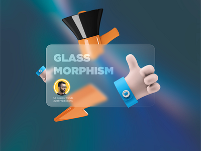 Glassmorphism animation branding figma figmadesign icon illustration logo minimal typography ui ux vector