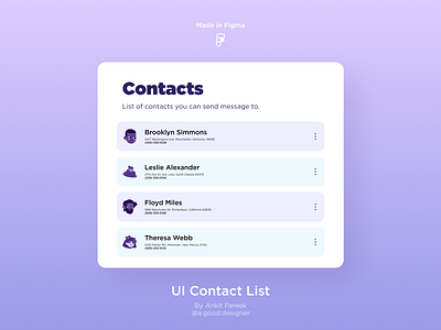 Contact List