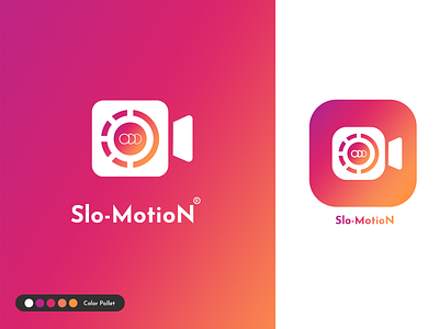 Logo Design, App Logo Design SLOW MOTION