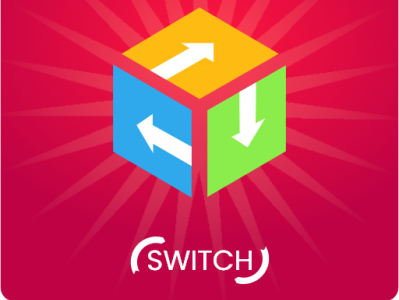 Switch game logo design
