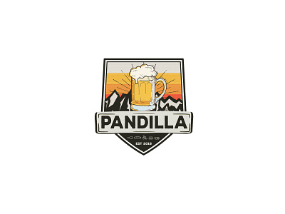 Pandilla branding design graphic graphic design illustration logo vector