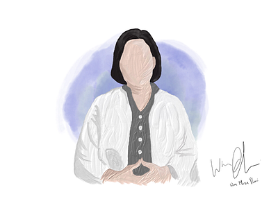 Sri Mulyani Indrawati Sketch