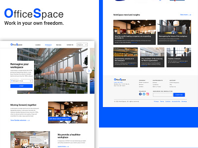 Office Space Website design office space office work ui ui design uidesign ux ux design uxdesign web web design webdesign website website concept website design work workspace