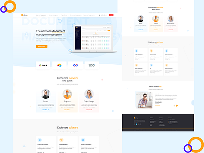 CLM Dashboard - Landing Page