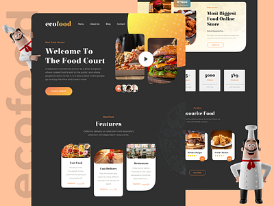 Eco Food Online Ordering Website