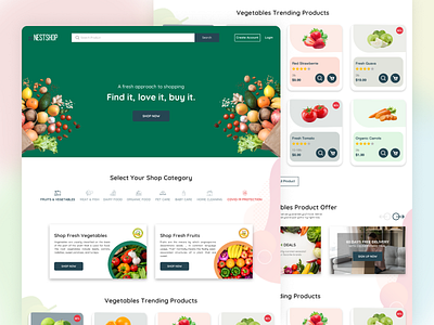 Nestshop | Grocery | Online Shop