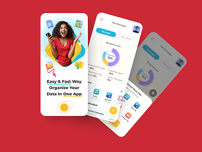 File Manager - Mobile App Design