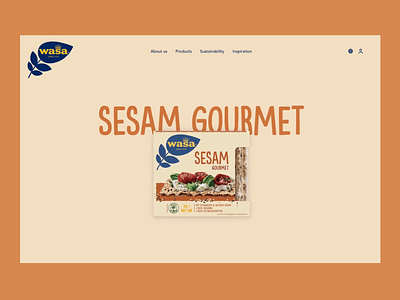 Wasa | Product Detail design food product design ui ux visual design visual identity web design website