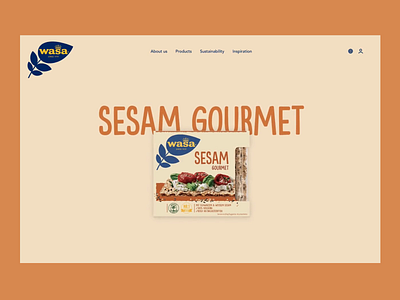 Wasa | Product Detail design food product design ui ux visual design visual identity web design website