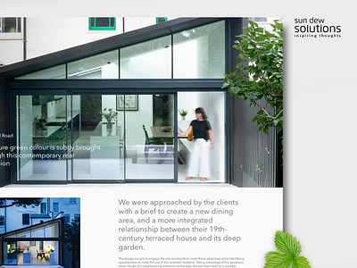 Website design for Architects branding design flat ux web web design website