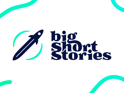 Big Short Story Logo branding design logo typography vector web