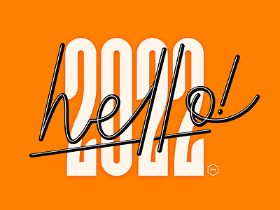 Happy New Year 2022 2022 branding celebration date happy happy new year ilustration new year numbers orange text typography wishes