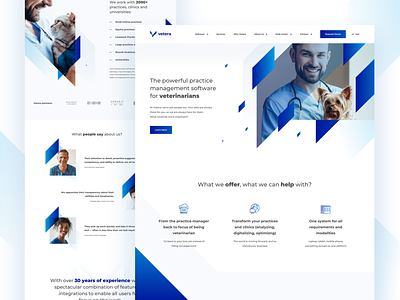 Vetera - web design