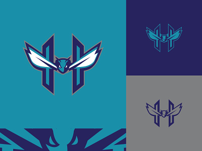 Charlotte Hornets - Alternate Logo basketball branding design icon logo nba sports