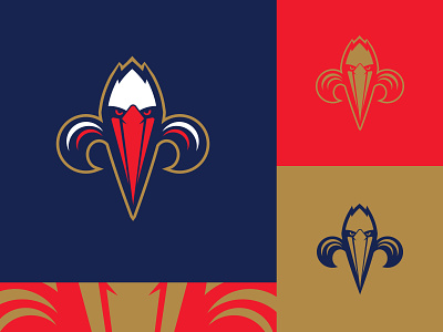 New Orleans Pelicans - Alternate Icon basketball branding design icon logo nba sports
