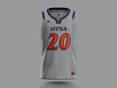 UTSA Uniform Concept: Grey/Navy/Orange