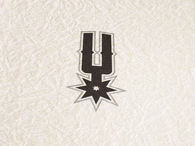 San Antonio Spurs: Logo Redesign basketball brand icon logo nba sports spurs