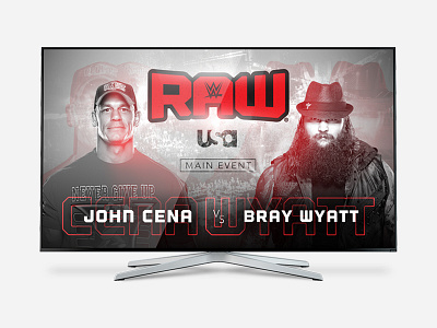 WWE Raw Matchup brand logo pro raw tv wrestling wwe