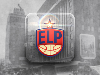 El Paso Lone Stars : App Icon app basketball design icon ipad iphone logo nba sports ui ux