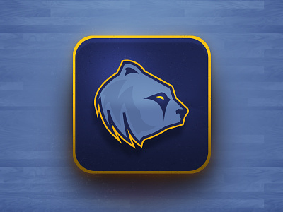 Memphis Grizzlies : App Icon app basketball design icon ipad iphone logo sports ui ux