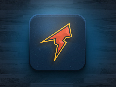 Oklahoma City Thunder : App Icon app basketball design icon ipad iphone logo nba sports ui ux