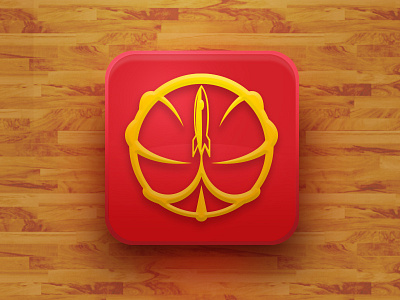 Houston Rockets : App Icon app basketball design houston icon logo nba rockets sports ui ux