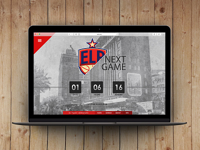 El Paso Lone Stars : Web Interface basketball design fresh graphic mobile portfolio responsive star web webdesign website