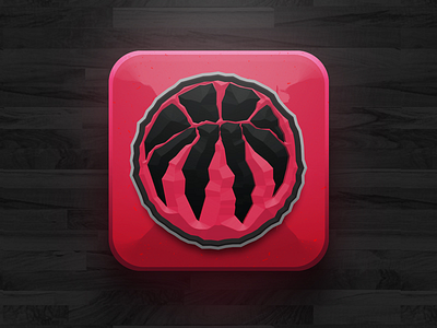 NBA Logo Icons : Toronto Raptors app basketball design icon logo nba raptors sports toronto ui ux
