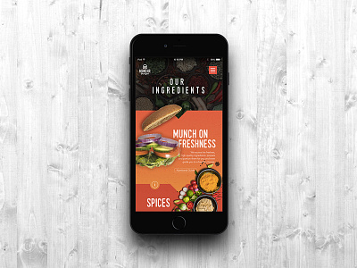 Munchr Burger : App Interface app burger design food interface ui webdesign website