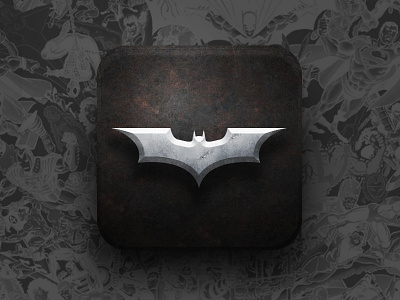 Batman : App Icon app batman books comics dccomics hero icon logo super ui