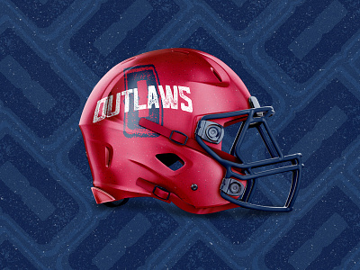 El Paso Outlaws : Main Helmet