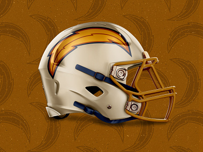 Los Angeles Chargers : White Helmet Concept