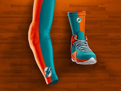 NFL Basketball Uniform : Miami Dolphins