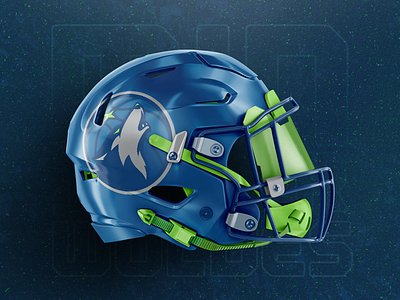 Minnesota Timberwolves : Helmet Concept