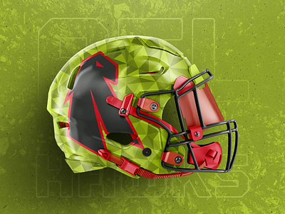 Atlanta Hawks : Helmet Concept atlanta basketball football hawks minnesota nba nfl sports