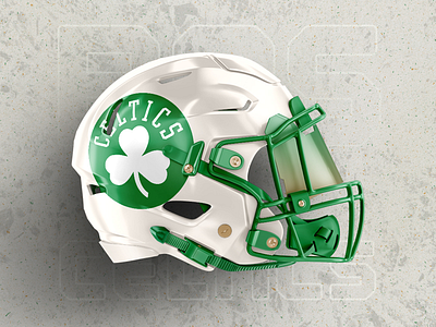 Boston Celtics : Helmet Concept