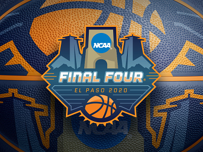 El Paso Final Four : Logo Concept basketball branding design final four logo madness march ncaa sports vector