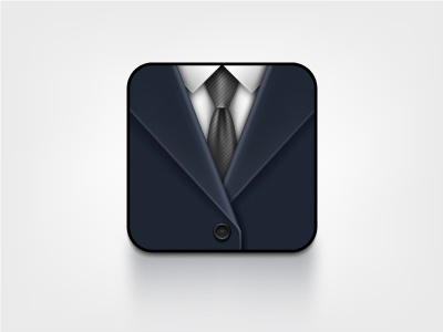 Business Icon business icon shirt suit tie vector