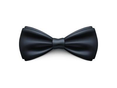 Bow Tie black bow tie classic vector