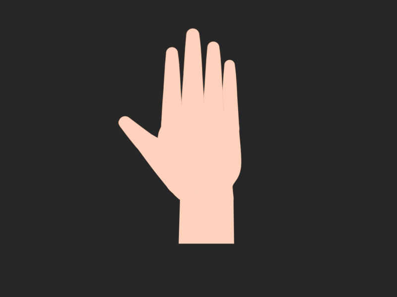 fake 3D Hand 2d animation 3d adobe after effects adobe aftereffects after effect animation gif hand hand rig rig rigging