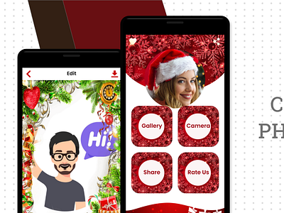 christmas android app android app design android app development app purchase app source code christmas christmas card design publish play store ready to publish app readymade readymade app uiux ux