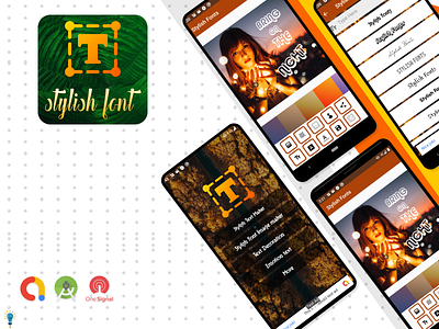 Android FANCY TEXT Source Code android app android app design android app development android source code app purchase app source code publish play store ready to publish app readymade stylish font