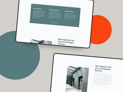 Interior design Website Service architecture buisness design frankfurt layout typography webdesig website