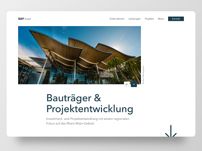 Architecture Website Concept