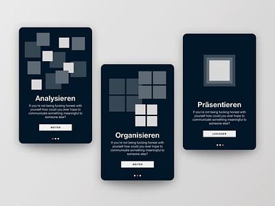 Onboarding buisness card design interface onboarding ui uichallenge ux website