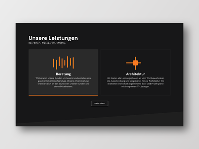 Architecture Website Service architecture branding business concept frankfurt landing page layout typography uichallenge website