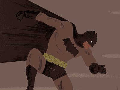 Batman batman comicbooks handmade illustration