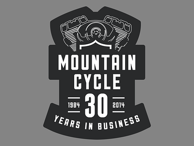 Mountain Cycle Wall Graphic