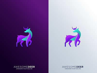 Awesome Deer awesome awesome design awesome logo branding design dripslogs gambardrips graphicdesign illustration logo logodesign modaltampang premium vector vector illustration