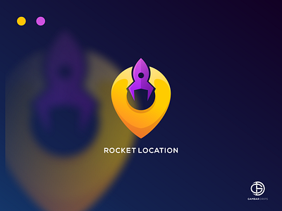 Rocket Location awesome branding design forsale gambardrips graphicdesign illustration logoawesome logodesign logoinspiration rocket vector